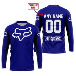 Custom name BraapGirls CUSTOM NAME RACING – LIMITED EDITION – FOX RACING V2 – NAVY Brands for motocross girls and dirt bike riders - Brands view 1