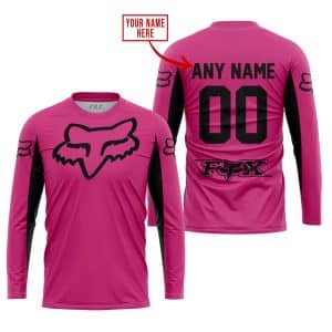 Custom name BraapGirls CUSTOM NAME RACING – LIMITED EDITION – FOX RACING V2 – PINK 1 Brands for motocross girls and dirt bike riders - Brands view 1