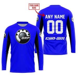 Custom name BraapGirls CUSTOM NAME RACING – LIMITED EDITION – CAN AM – BLUE V2 Brands for motocross girls and dirt bike riders - Brands view 1