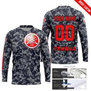Custom name BraapGirls LIMITED EDITION PRODUCTS – US NAVY – YAMAHA RED RACING V1 – CUSTOM NAME Brands for motocross girls and dirt bike riders - Brands view 1