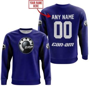 Custom name BraapGirls CUSTOM NAME RACING – LIMITED EDITION – CAN AM – NAVY V2 Brands for motocross girls and dirt bike riders - Brands view 3
