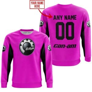 Custom name BraapGirls CUSTOM NAME RACING – LIMITED EDITION – CAN AM – PINK V2 Brands for motocross girls and dirt bike riders - Brands view 3