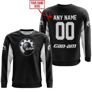 Custom name BraapGirls CUSTOM NAME RACING – LIMITED EDITION – CAN AM – WHITE Brands for motocross girls and dirt bike riders - Brands view 3
