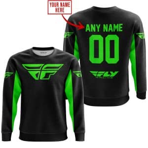 Custom name BraapGirls CUSTOM NAME RACING – LIMITED EDITION – FLY RACING- GREEN Brands for motocross girls and dirt bike riders - Brands view 3