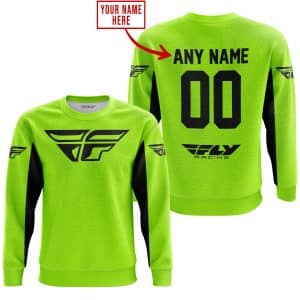 Custom name BraapGirls CUSTOM NAME RACING – LIMITED EDITION – FLY RACING- NEON V2 Brands for motocross girls and dirt bike riders - Brands view 3
