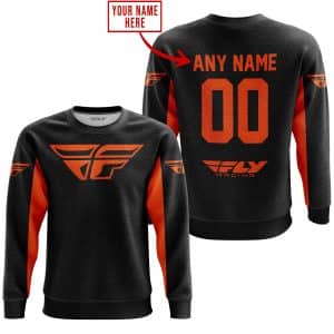 Custom name BraapGirls CUSTOM NAME RACING – LIMITED EDITION – FLY RACING- ORANGE Brands for motocross girls and dirt bike riders - Brands view 3