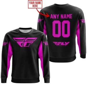Custom name BraapGirls CUSTOM NAME RACING – LIMITED EDITION – FLY RACING- PINK Brands for motocross girls and dirt bike riders - Brands view 3