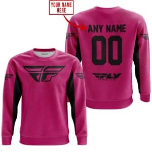 Custom name BraapGirls CUSTOM NAME RACING – LIMITED EDITION – FLY RACING- PINK 1 V2 Brands for motocross girls and dirt bike riders - Brands view 3