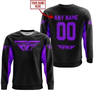 Custom name BraapGirls CUSTOM NAME RACING – LIMITED EDITION – FLY RACING- PURPLE Brands for motocross girls and dirt bike riders - Brands view 3