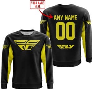 Custom name BraapGirls CUSTOM NAME RACING – LIMITED EDITION – FLY RACING- YELLOW Brands for motocross girls and dirt bike riders - Brands view 3