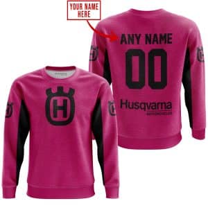 Custom name BraapGirls CUSTOM NAME RACING – LIMITED EDITION – HUSQVARNA – PINK 1 V2 Brands for motocross girls and dirt bike riders - Brands view 3