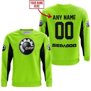 Custom name BraapGirls CUSTOM NAME RACING – LIMITED EDITION – SEA DOO – NEON V2 Brands for motocross girls and dirt bike riders - Brands view 3