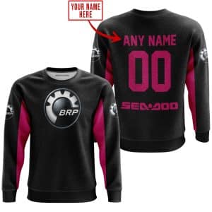 Custom name BraapGirls CUSTOM NAME RACING – LIMITED EDITION – SEA DOO – PINK 1 Brands for motocross girls and dirt bike riders - Brands view 3