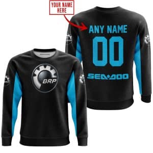 Custom name BraapGirls CUSTOM NAME RACING – LIMITED EDITION – SEA DOO – SKY BLUE Brands for motocross girls and dirt bike riders - Brands view 3