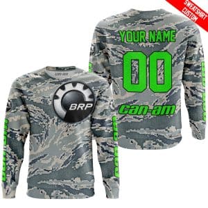 Custom name BraapGirls LIMITED EDITION PRODUCTS – US AIR PORCE – CAN AM RACING – CUSTOM NAME – GREEN Brands for motocross girls and dirt bike riders - Brands...