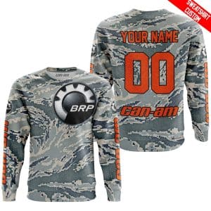 Custom name BraapGirls LIMITED EDITION PRODUCTS – US AIR PORCE – CAN AM RACING – CUSTOM NAME – ORANGE Brands for motocross girls and dirt bike riders - Brand...