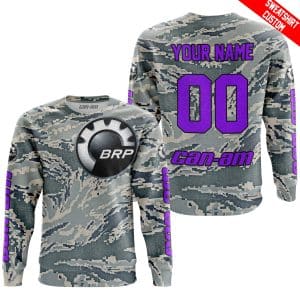 Custom name BraapGirls LIMITED EDITION PRODUCTS – US AIR PORCE – CAN AM RACING – CUSTOM NAME – PURPLE Brands for motocross girls and dirt bike riders - Brand...