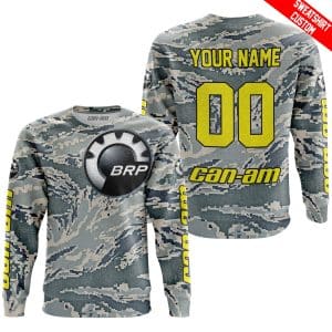 Custom name BraapGirls LIMITED EDITION PRODUCTS – US AIR PORCE – CAN AM RACING – CUSTOM NAME – YELLOW Brands for motocross girls and dirt bike riders - Brand...