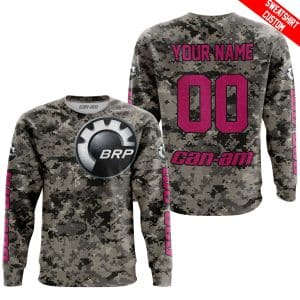 Custom name BraapGirls LIMITED EDITION PRODUCTS – US ARMY – CAN AM RACING – CUSTOM NAME – PINK 1 Brands for motocross girls and dirt bike riders - Brands view 1