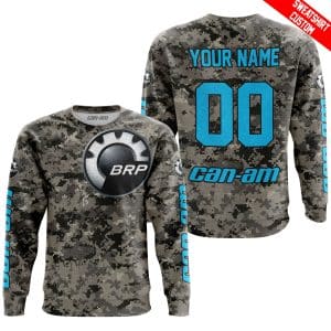 Custom name BraapGirls LIMITED EDITION PRODUCTS – US ARMY – CAN AM RACING – CUSTOM NAME – SKY BLUE Brands for motocross girls and dirt bike riders - Brands v...
