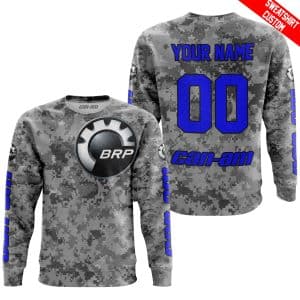 Custom name BraapGirls LIMITED EDITION PRODUCTS – US ARMY V1 – CAN AM RACING – CUSTOM NAME – BLUE Brands for motocross girls and dirt bike riders - Brands vi...