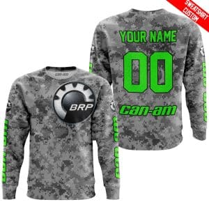 Custom name BraapGirls LIMITED EDITION PRODUCTS – US ARMY V1 – CAN AM RACING – CUSTOM NAME – GREEN Brands for motocross girls and dirt bike riders - Brands v...