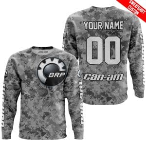 Custom name BraapGirls LIMITED EDITION PRODUCTS – US ARMY V1 – CAN AM RACING – CUSTOM NAME – WHITE Brands for motocross girls and dirt bike riders - Brands v...