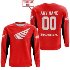 Custom name BraapGirls CUSTOM NAME RACING – LIMITED EDITION – HONDA – RED V2 Brands for motocross girls and dirt bike riders - Brands view 3