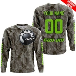Custom name BraapGirls LIMITED EDITION PRODUCTS – US ARMY V2 – CAN AM RACING – CUSTOM NAME – GREEN 1 Brands for motocross girls and dirt bike riders - Brands...