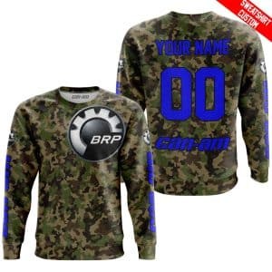 Custom name BraapGirls LIMITED EDITION PRODUCTS – US ARMY V3 – CAN AM RACING – CUSTOM NAME – BLUE Brands for motocross girls and dirt bike riders - Brands vi...