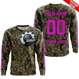Custom name BraapGirls LIMITED EDITION PRODUCTS – US ARMY V3 – CAN AM RACING – CUSTOM NAME – PINK Brands for motocross girls and dirt bike riders - Brands vi...