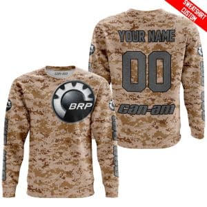 Custom name BraapGirls LIMITED EDITION PRODUCTS – US MARINE – CAN AM RACING – CUSTOM NAME – GREY Brands for motocross girls and dirt bike riders - Brands view 3