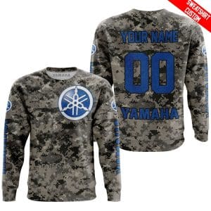 Custom name BraapGirls LIMITED EDITION PRODUCTS – US ARMY – YAMAHA BLUE RACING V1 – CUSTOM NAME Brands for motocross girls and dirt bike riders - Brands view 2