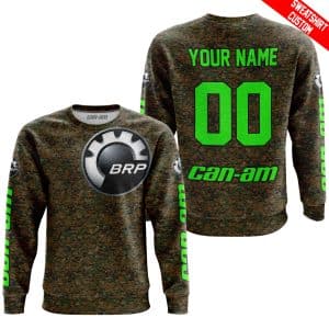 Custom name BraapGirls LIMITED EDITION PRODUCTS – US MARINE V1 – CAN AM RACING – CUSTOM NAME – GREEN Brands for motocross girls and dirt bike riders - Brands...
