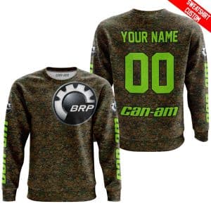 Custom name BraapGirls LIMITED EDITION PRODUCTS – US MARINE V1 – CAN AM RACING – CUSTOM NAME – GREEN 1 Brands for motocross girls and dirt bike riders - Bran...