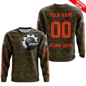 Custom name BraapGirls LIMITED EDITION PRODUCTS – US MARINE V1 – CAN AM RACING – CUSTOM NAME – ORANGE Brands for motocross girls and dirt bike riders - Brand...