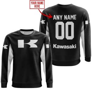 Custom name BraapGirls CUSTOM NAME RACING – LIMITED EDITION – KAWASAKI – WHITE Brands for motocross girls and dirt bike riders - Brands view 3