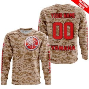 Custom name BraapGirls LIMITED EDITION PRODUCTS – US MARINE – YAMAHA RED RACING V1 – CUSTOM NAME Brands for motocross girls and dirt bike riders - Brands view 3