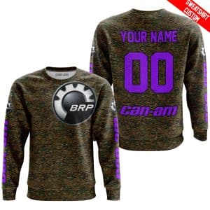Custom name BraapGirls LIMITED EDITION PRODUCTS – US MARINE V1 – CAN AM RACING – CUSTOM NAME – PURPLE Brands for motocross girls and dirt bike riders - Brand...
