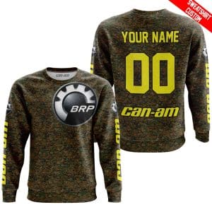 Custom name BraapGirls LIMITED EDITION PRODUCTS – US MARINE V1 – CAN AM RACING – CUSTOM NAME – YELLOW Brands for motocross girls and dirt bike riders - Brand...