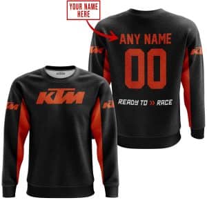 Custom name BraapGirls CUSTOM NAME RACING – LIMITED EDITION – KTM – ORANGE Brands for motocross girls and dirt bike riders - Brands view 3