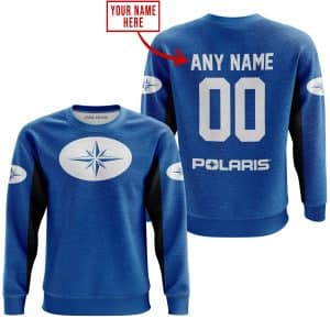 Custom name BraapGirls CUSTOM NAME RACING – LIMITED EDITION – POLARIS – BLUE V2 Brands for motocross girls and dirt bike riders - Brands view 3