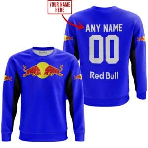 Custom name BraapGirls CUSTOM NAME RACING – LIMITED EDITION – REDBULL – BLUE Brands for motocross girls and dirt bike riders - Brands view 3