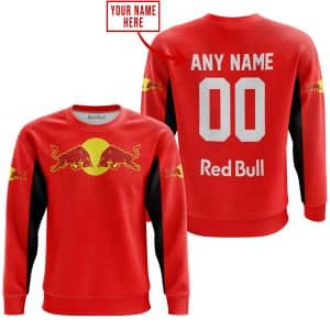 Custom name BraapGirls CUSTOM NAME RACING – LIMITED EDITION – REDBULL – RED V2 Brands for motocross girls and dirt bike riders - Brands view 3
