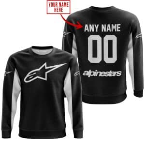Custom name BraapGirls CUSTOM NAME RACING – LIMITED EDITION – ALPINESTARS – WHITE Alpinestars for motocross girls and dirt bike riders - Alpinestars view 3