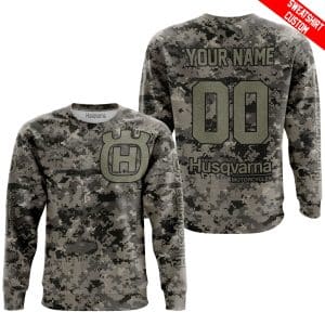 Custom name BraapGirls LIMITED EDITION PRODUCTS – US ARMY – HUSQVARNA RACING – CUSTOM NAME Brands for motocross girls and dirt bike riders - Brands view 3