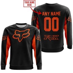 Custom name BraapGirls CUSTOM NAME RACING – LIMITED EDITION – FOX RACING – ORANGE Brands for motocross girls and dirt bike riders - Brands view 3