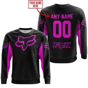 Custom name BraapGirls CUSTOM NAME RACING – LIMITED EDITION – FOX RACING – PINK Brands for motocross girls and dirt bike riders - Brands view 3