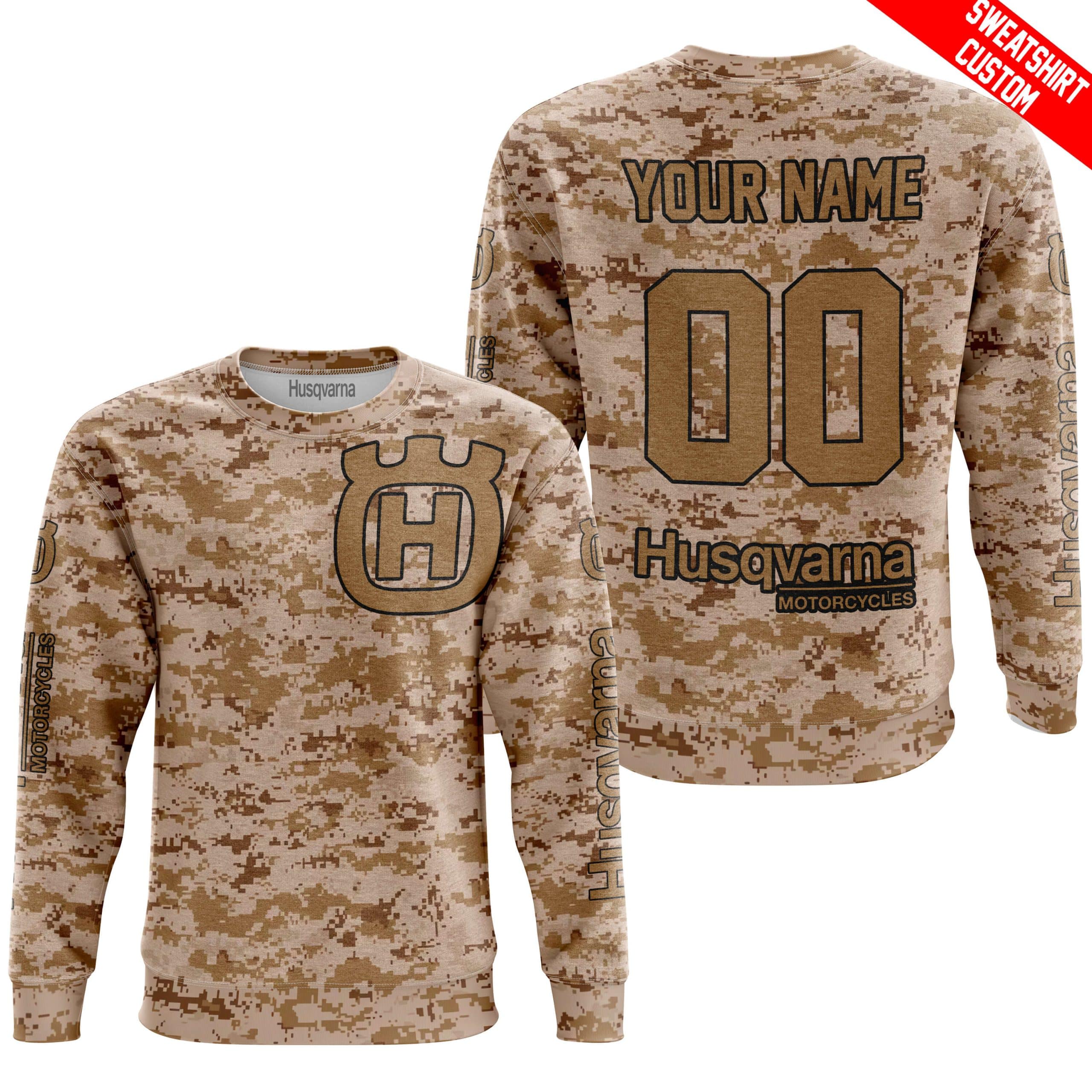 LIMITED EDITION PRODUCTS – US MARINE – HUSQVARNA RACING – CUSTOM NAME view 5