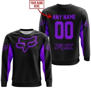 Custom name BraapGirls CUSTOM NAME RACING – LIMITED EDITION – FOX RACING – PURPLE Brands for motocross girls and dirt bike riders - Brands view 3